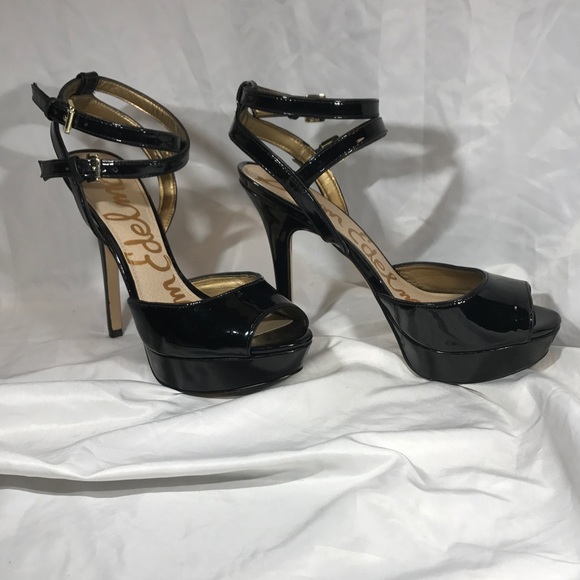 Sam Edelman Shoes - 😘SUPER CUTE BLACK PEEP-TOE STILETTO LEATHER 👠